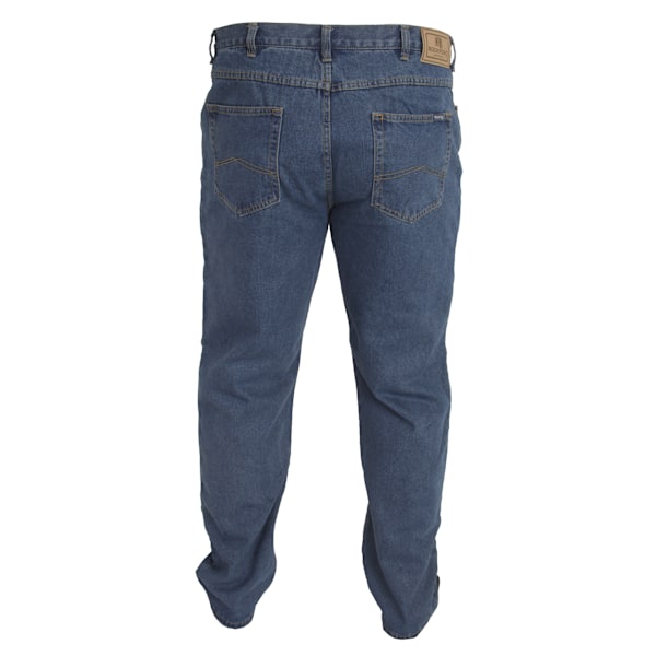 D555 Rockford Kingsize Comfort Fit Jeans 52S Stonewash för män Stonewash 52S