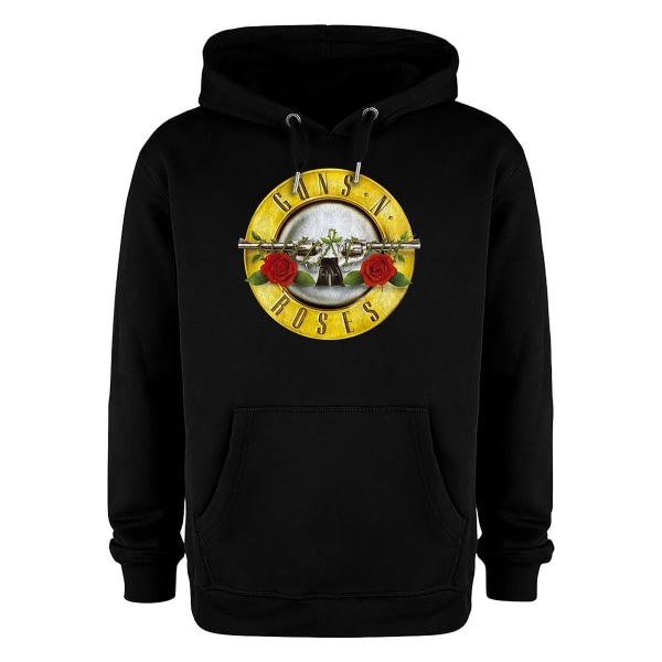 Amplified Unisex Adult Drum Guns N Roses Hoodie L Charcoal Charcoal L