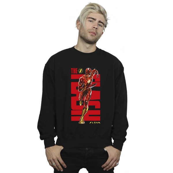 DC Comics Herr The Flash Dash Sweatshirt M Svart Black M