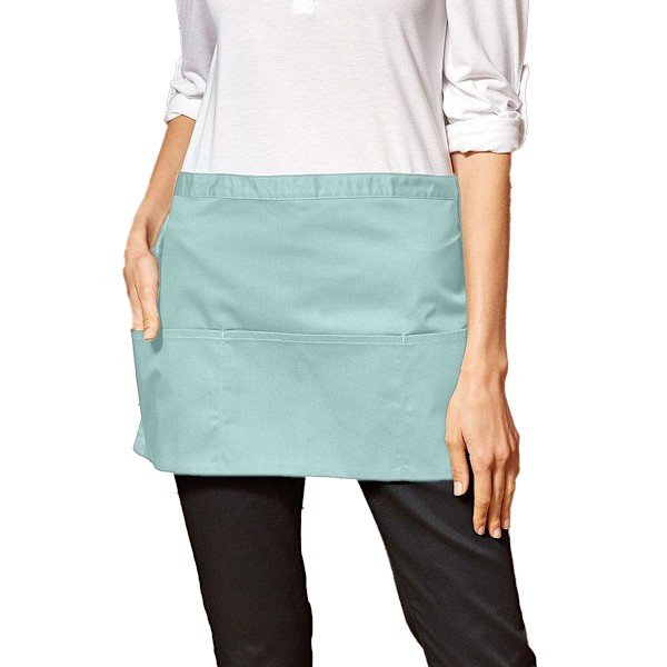 Premier Colours 3-fickor kort förkläde One Size Aqua Aqua One Size