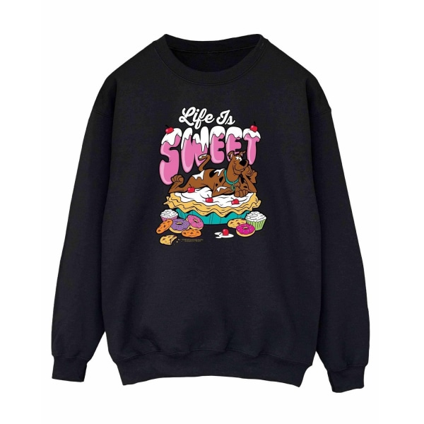 Scooby Doo Dam/Damer Livet Är Sött Sweatshirt L Svart Black L