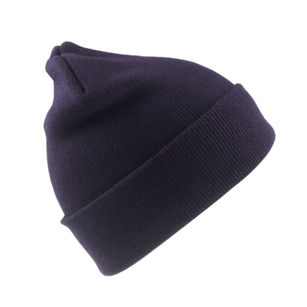 Resultat Äkta återvunnen unisex vuxen Woolly Ski Hat One Size Na Navy One Size