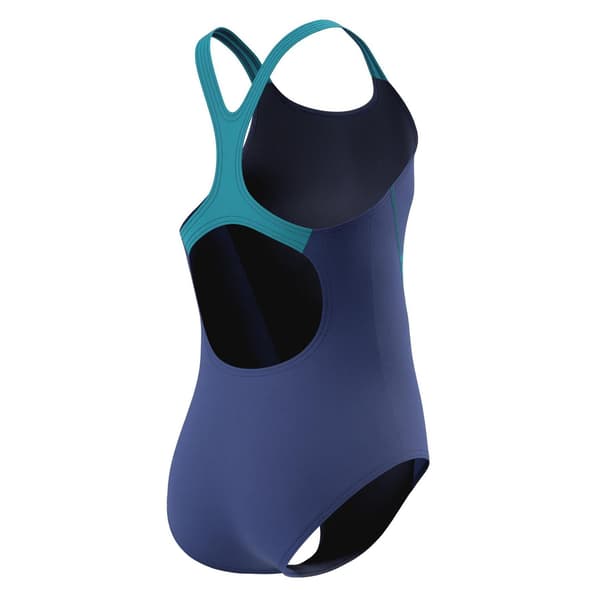 Speedo Flicklogga Baddräkt Flicka 13 År Marinblå Navy 13 Years