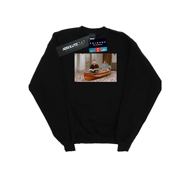 Friends Herr Båt Foto Sweatshirt 5XL Svart Black 5XL