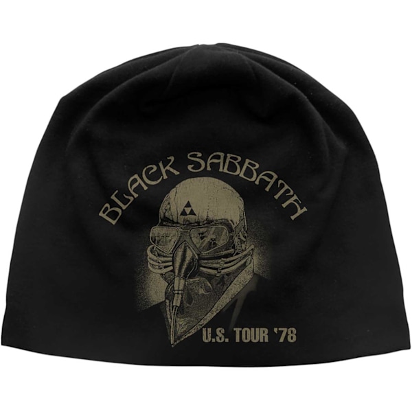 Black Sabbath Unisex Adult US Tour ‘78 Beanie One Size Svart Black One Size