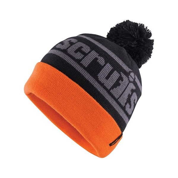 Scruffs Herr Trade Bobble Beanie En Storlek Svart/Orange Black/Orange One Size