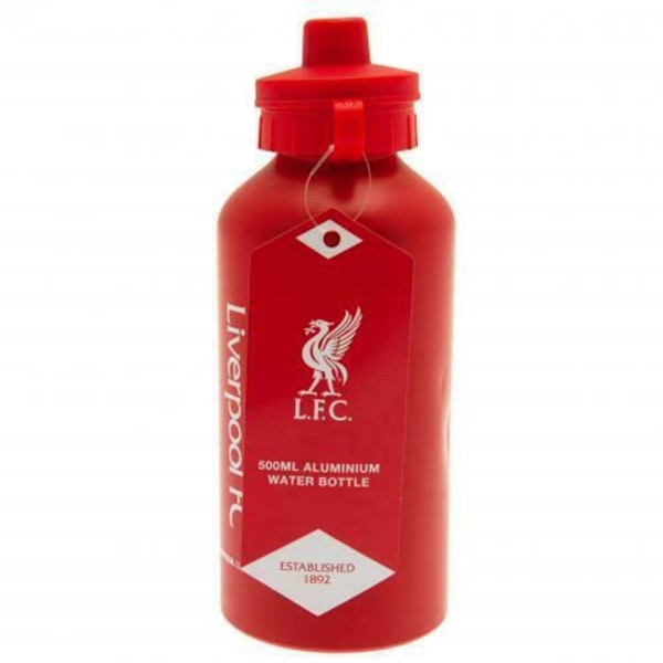 Liverpool FC Matt Aluminium 500ml Flaska En Storlek Röd Red One Size