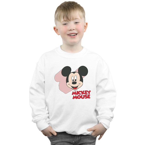 Disney Boys Mickey Mouse Move Sweatshirt 12-13 år Vit White 12-13 Years