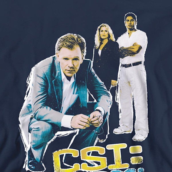 CSI: Miami Unisex Vuxen In Perspective Sweatshirt L Marinblå Navy L