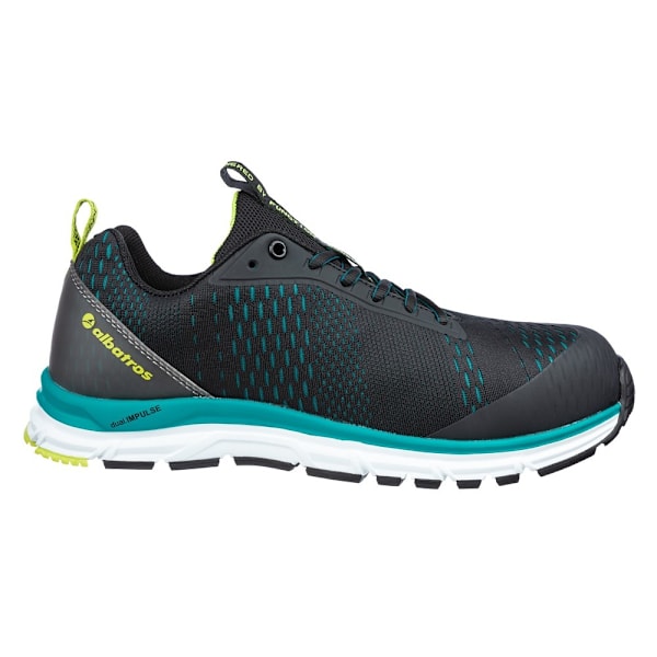 Albatros Säkerhetsskor Herr 12 UK Svart/Petrol Blå Black/Petrol Blue 12 UK