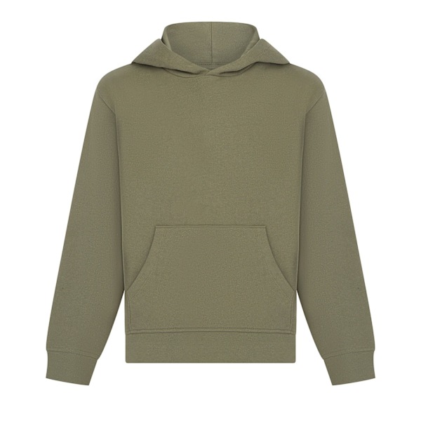 SF Minni Barn/Barn Hoodie 7-8 År Khaki Grön Khaki Green 7-8 Years