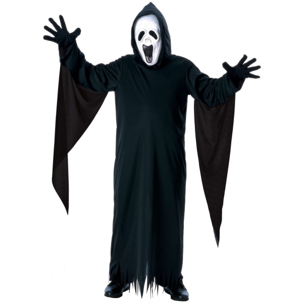 Bristol Novelty Childrens/Kids Howling Ghost Costume 3-4 år Black 3-4 Years