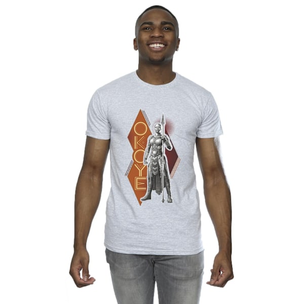 Marvel Wakanda Forever Okoye Stance T-shirt XXL Sports Grå Sports Grey XXL
