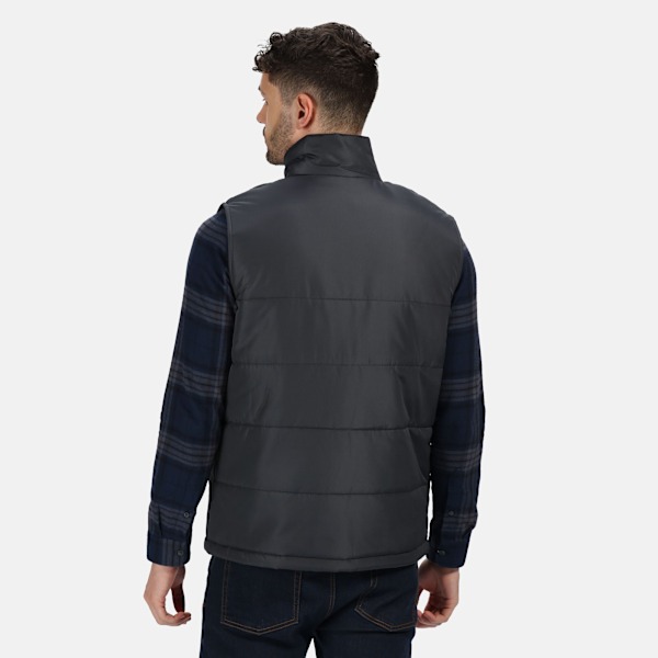 Regatta Professional Herr Vadderad Isolerad Kroppsvärmare L Seal Seal Grey/Black L