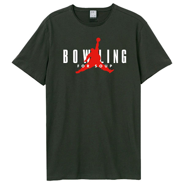 Amplified Unisex Vuxen Slamp Dump Bowling For Soup T-Shirt XS C Charcoal XS