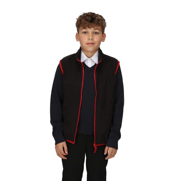 Regatta Professional Barn/Barn Microfleece Kroppsvärmare 3-4 Black 3-4 Years