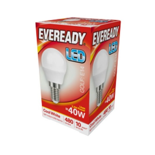 Eveready LED Golflampa En Storlek Vit White One Size