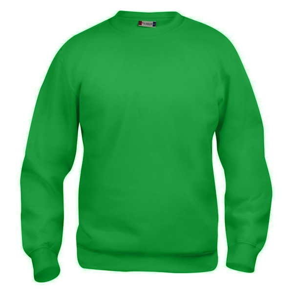 Clique Unisex Vuxen Basic Rund Hals Sweatshirt 3XL Äppelgrön Apple Green 3XL