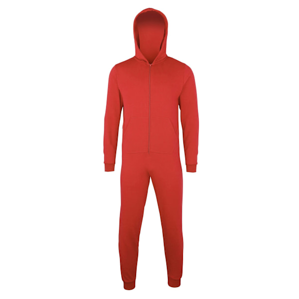 Comfy Co Barn Unisex Enfärgad All In One / Onesie 3-4 År R Red 3-4 Years