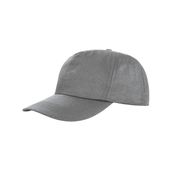 Result Unisex Core Houston 5 Panel Printers Baseball Cap One Si Dove Grey One Size