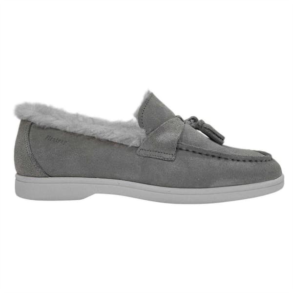 Firetrap Dam Loro Mocka Platta Båtskor 7 UK Ljusgrå Light Grey 7 UK