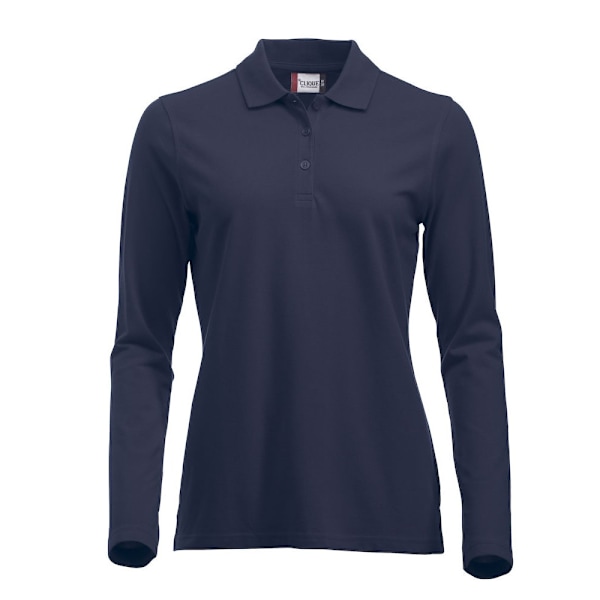 Clique Dam/Kvinnor Klassisk Marion Långärmad Polotröja XS Dark Navy XS