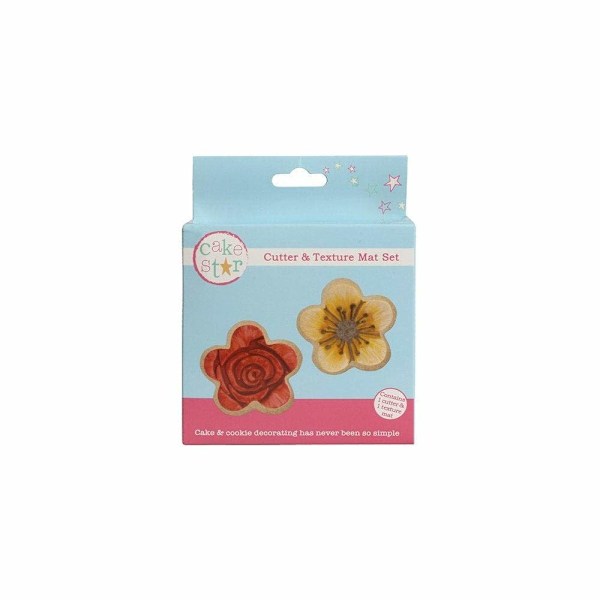 Cake Star Blomster Dekorationsset för Tårtor En Storlek Flerfärgad Multicoloured One Size
