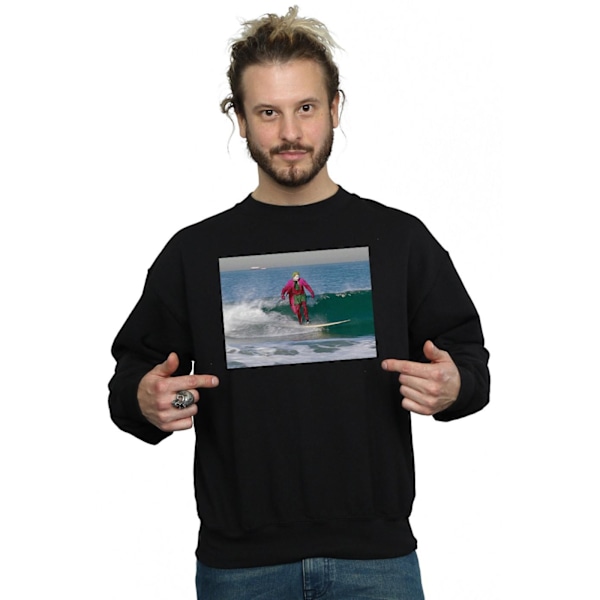 DC Comics Herr Batman TV-serie Joker Surfing Sweatshirt 3XL Svart Black 3XL