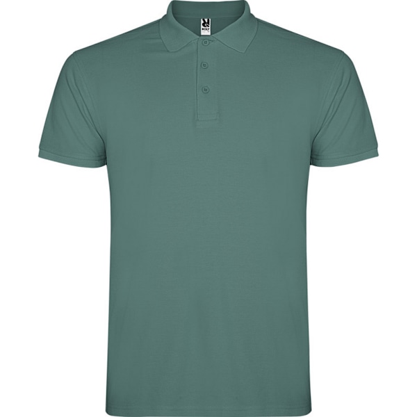 Roly Herr Star Kortärmad Poloshirt XXL Lugn Blå Calm Blue XXL