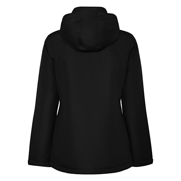 Roly Dam/Dam America Vadderad Parka XL Solid Svart Solid Black XL