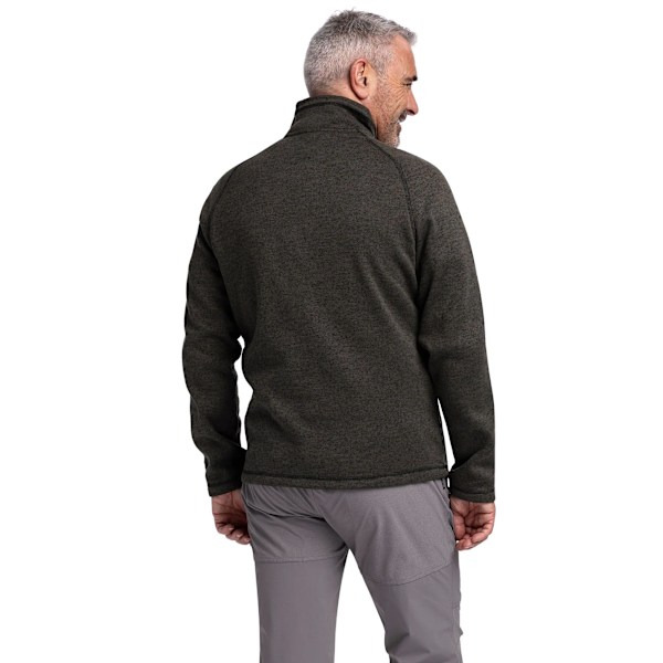 Trespass Corsham Marl Halvzip Fleece Top S Mörk Vin för Herr Dark Vine S