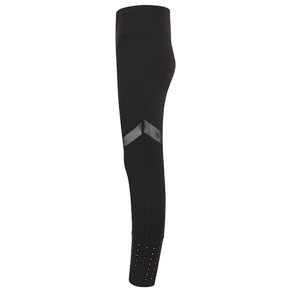 Tombo Kids/Barn/Flickor Panelade Leggings 11-13 År Svart Black 11-13 Years