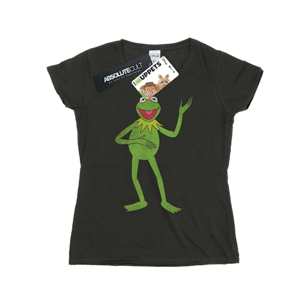 The Muppets Dam/Damer Classic Kermit Heather T-Shirt XL Ljusgrå Light Graphite XL