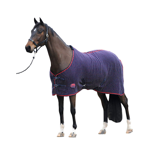 Weatherbeeta Standard Neck Waffle Cooler Täcke 7ft Marinblått/Rött/Vitt Navy/Red/White 7ft
