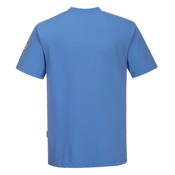 Portwest Anti-Statisk T-shirt Herr L Hamilton Blå Hamilton Blue L