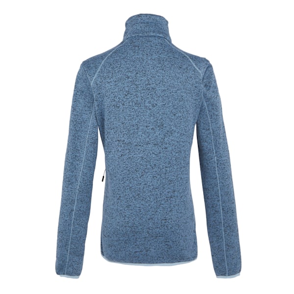 Regatta Dam/Kvinna Newhill Marl Full Zip Fleece Jacka 18 UK Coronet Blue/Clear Sky 18 UK