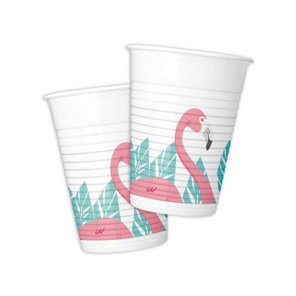 Procos Plastic Flamingo Party Glasögon (Pack med 8) One Size Mult Multicoloured One Size