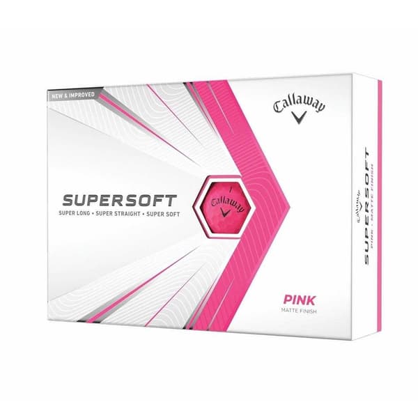 Callaway Mjuka Golfbollar (12-pack) En Storlek Rosa Pink One Size