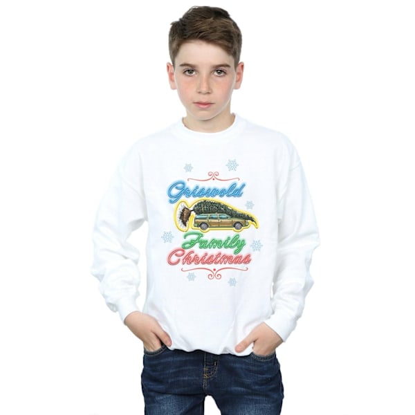 National Lampoon´s Christmas Vacation Boys Griswold Family Chri White 7-8 Years