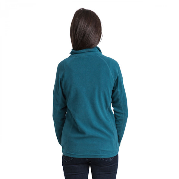 Trespass Dam/Dam Shiner Halv Dragkedja Microfleece Topp XL Teal Teal XL
