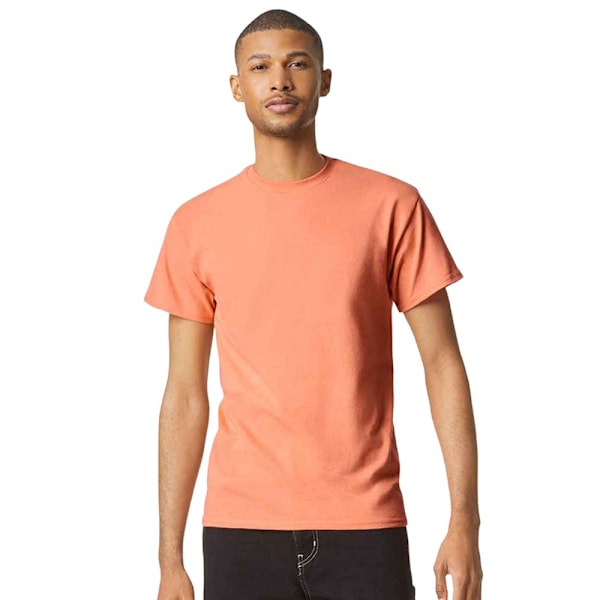 Gildan Herr T-shirt i Tjock Bomull XXL Mandarin Tangerine XXL