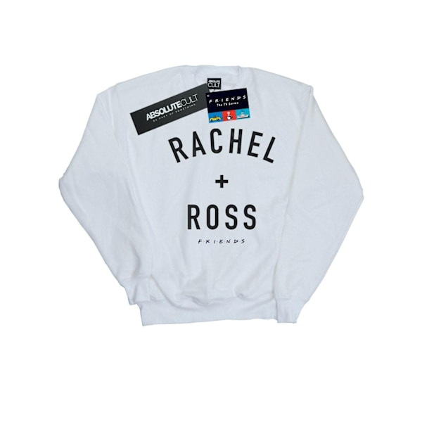 Friends Boys Rachel And Ross Text Sweatshirt 12-13 År Vit White 12-13 Years