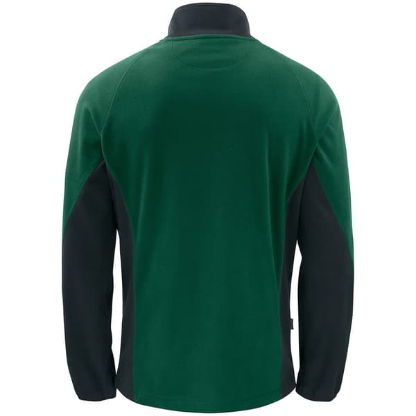 Projob Herr Prio Microfleece Raglan Fleecejacka 3XL Skogsgrön Forest Green 3XL