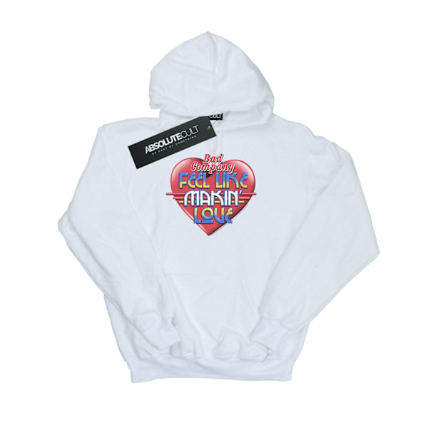 Bad Company Feel Like Making Love Hoodie S Vit White S