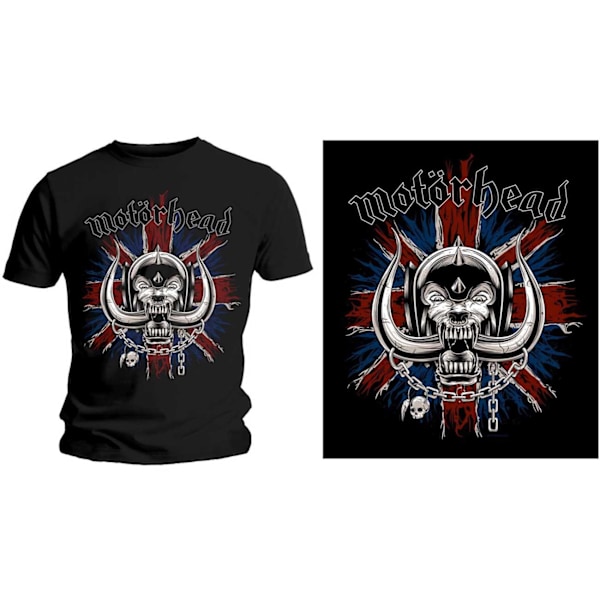 Motorhead Unisex Adult British War Pig T-Shirt M Svart Black M