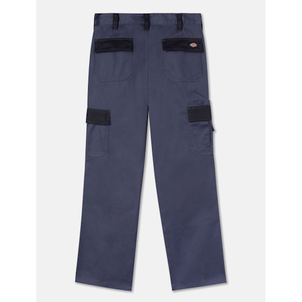 Dickies Arbetsbyxor för män, vardagsmodell, 26R Grå/Svart Grey/Black 26R
