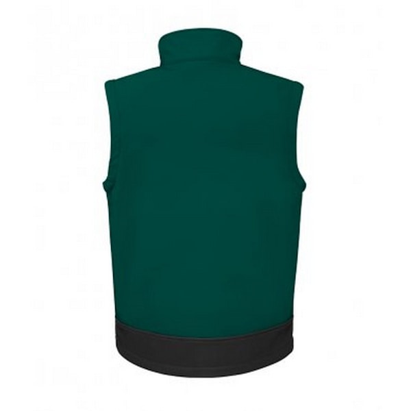 Result Herr Soft Shell Bodywarmer XXL Flaskgön/Svart Bottle Green/Black XXL