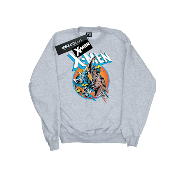 Marvel herr X-Men Broken Chains Sweatshirt 4XL Sports Grey Sports Grey 4XL