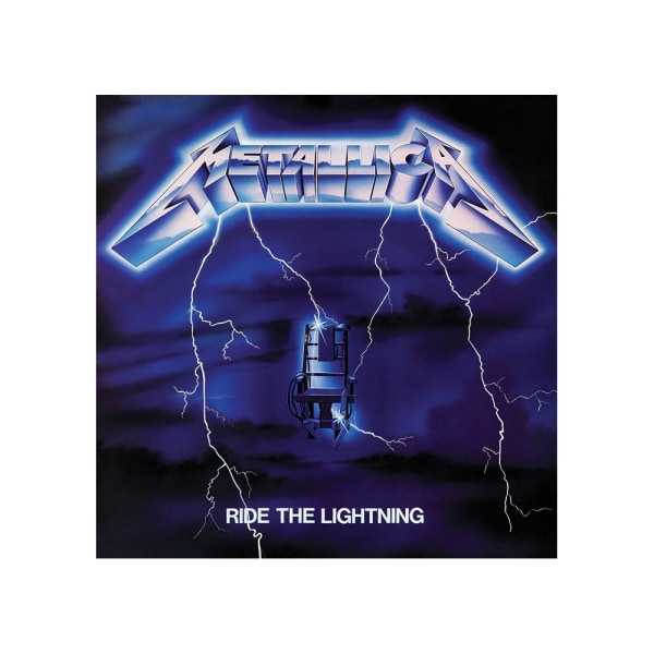 Metallica Ride The Lightning Print One Size Blå/Svart/W Blue/Black/White One Size