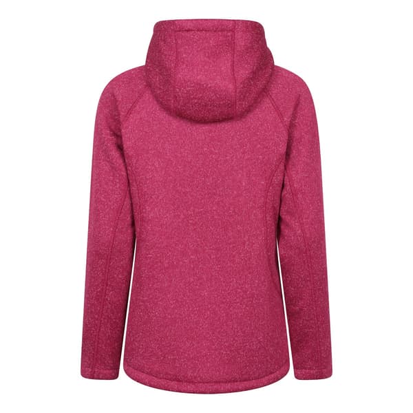 Mountain Warehouse Dam/Kvinnor Nevis Hel dragkedja med fuskpälsfoder Bright Pink 10 UK